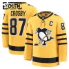 Lasten NHL Pittsburgh Penguins Pelipaita 2025-26 Fanatics Premium Sidney Crosby Alternate Gold Lasten NHL Pittsburgh Penguins Pelipaita 2025-26 Fanatics Premium Sidney Crosby Alternate Gold